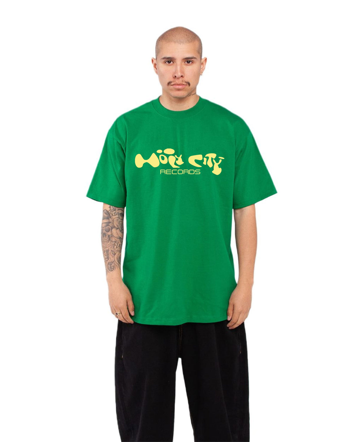 Puff Print Holy City Records Tee