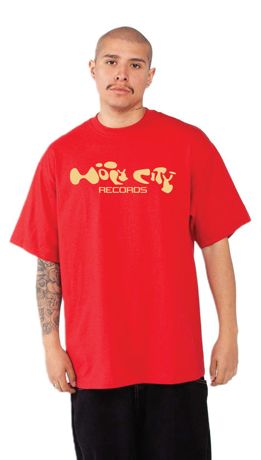 Puff Print Holy City Records Heavyweight Tee